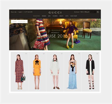 shop online gucci|gucci ecommerce.